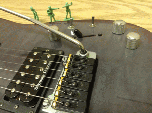 The Custom Custom was used for the solos here.