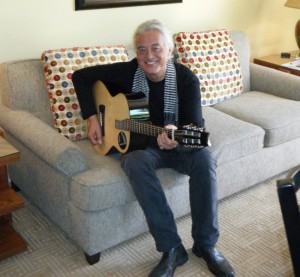 He might know a thing or two about guitars...
