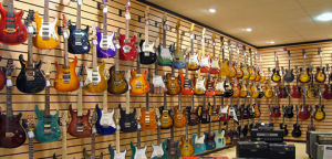 This is about the ratio of right- vs left-handed guitars in a typical store.