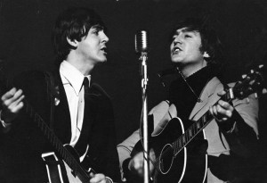 Paul & John could share a microphone because Paul was a lefty.