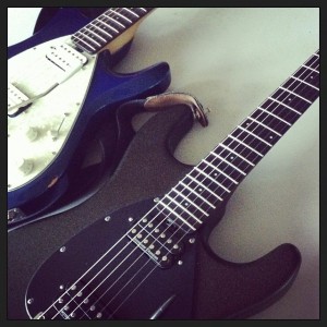 The one on the left is alder. The other is poplar. I thought the same pickups would work. Not so much.