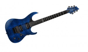 The Washburn Parallaxe series combines vintage and modern designs.