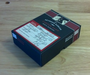 Seymour Duncan Custom Shop box