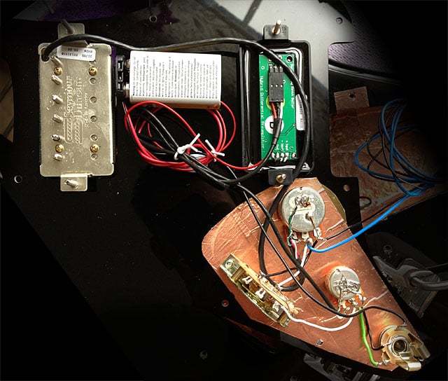 Active and Passive Pickups in One Guitar