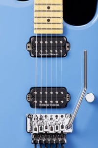 Seymour Duncan JB Model and '59 Model Pickup Set in a Blue Charvel Guitar