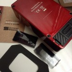 Here you can see the back, with the Velcro and rubber pad: your choice.