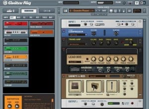 MIDI can change the sounds in a virtual Guitar Rig too. 