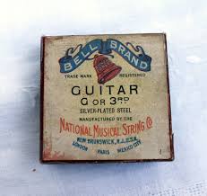 Most vintage strings didn't have any gauges listed. 