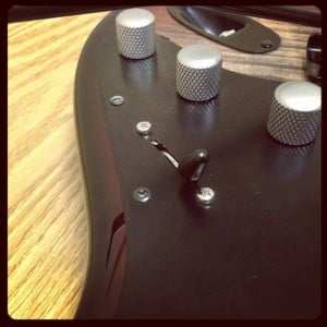 This is the installed switch. It is selecting the neck pickup, a Classic Strat Stack Plus. 