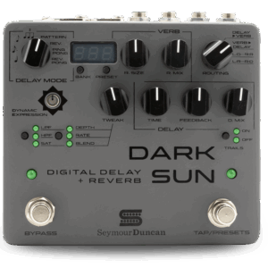 Dark Sun Delay and Reverb Pedal