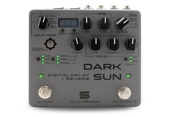 Dark Sun Delay and Reverb Pedal