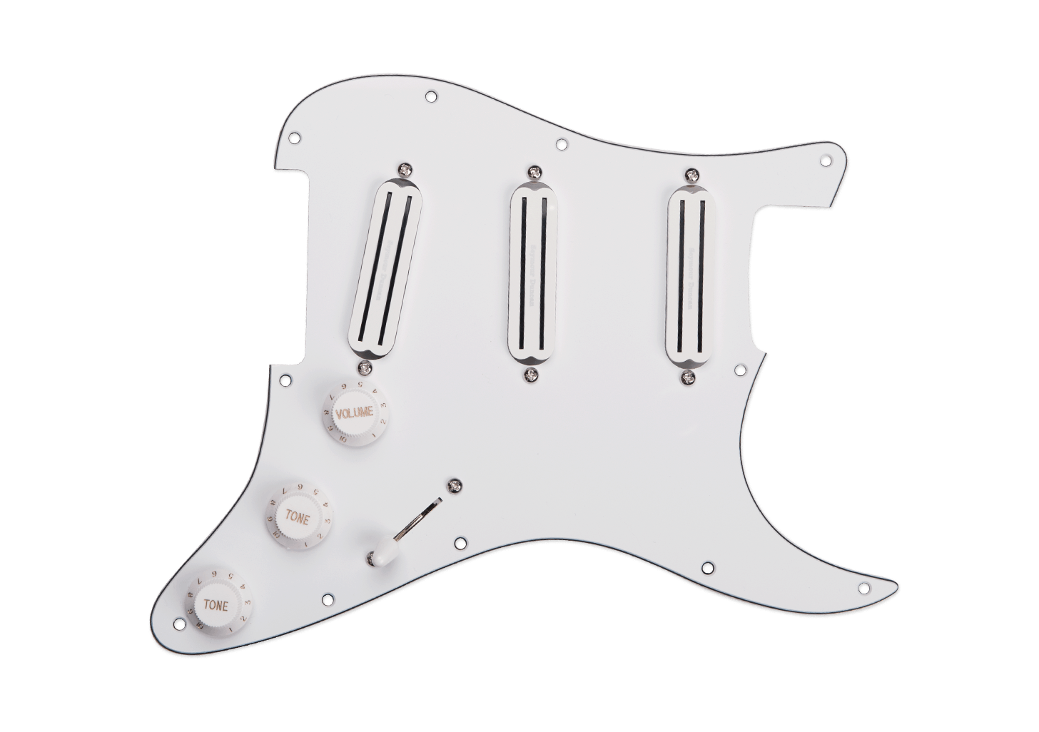Seymour Duncan Triple Rails Loaded Pickguard