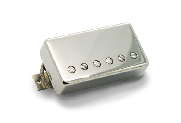 Antiquity humbucker pickup with a nickel cover