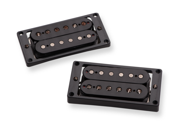 Antiquity JB Model and Jazz Model humbucker pickup set in black