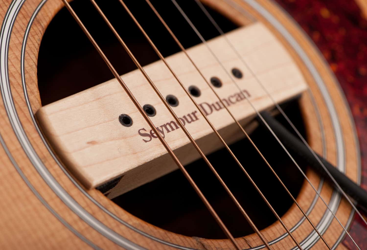 Seymour Duncan SA-3XL-W Pickup pour guitare acoustique Noyer 