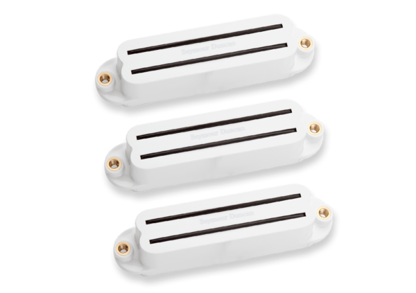 Seymour Duncan White Cool Rails Strat Pickup Set