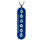 Bobbin Necklace gem dark blue