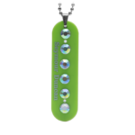 Bobbin Necklace gem green