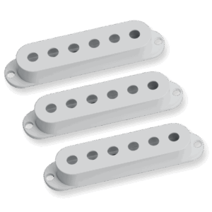 Strat Cover Set - White, No Logo