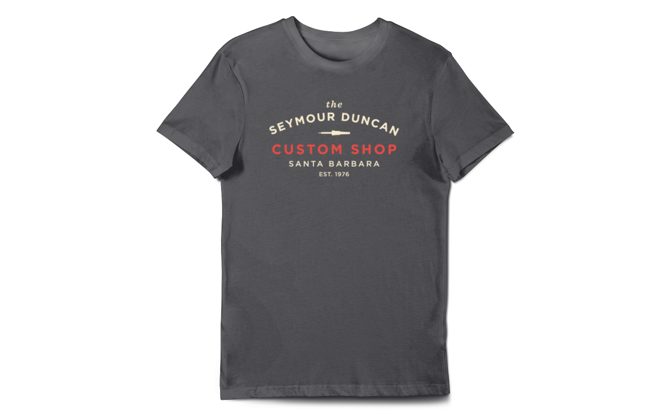custom shop shirt heavy metal grey