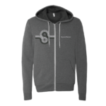 Retro Logo hoodie GREY