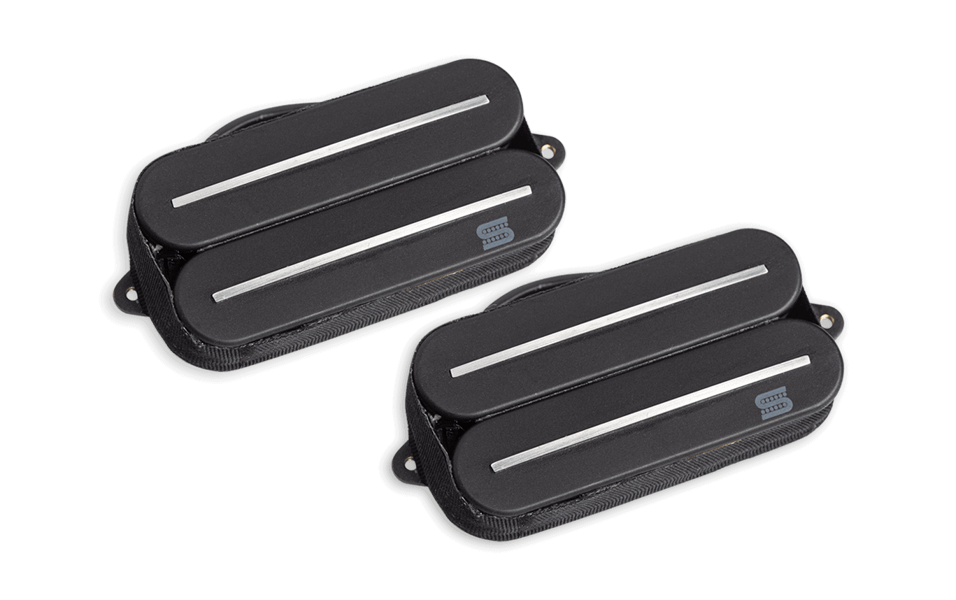 Wes Hauch's signature Jupiter rails humbucker set in black