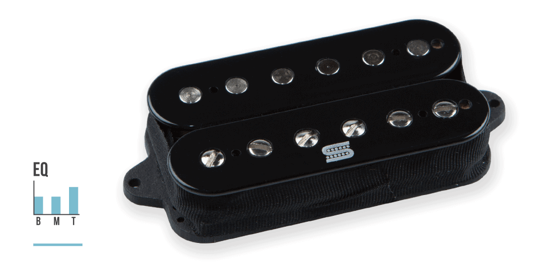 Duality active Humbucker with eq graph