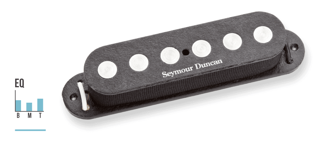 quarter pound flat Stratocaster pickups with eq chart