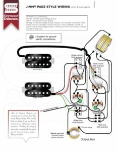 Jimmy Page Style Guitar Wiring Diagram