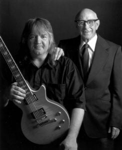 Seth Lover and Seymour Duncan posing together