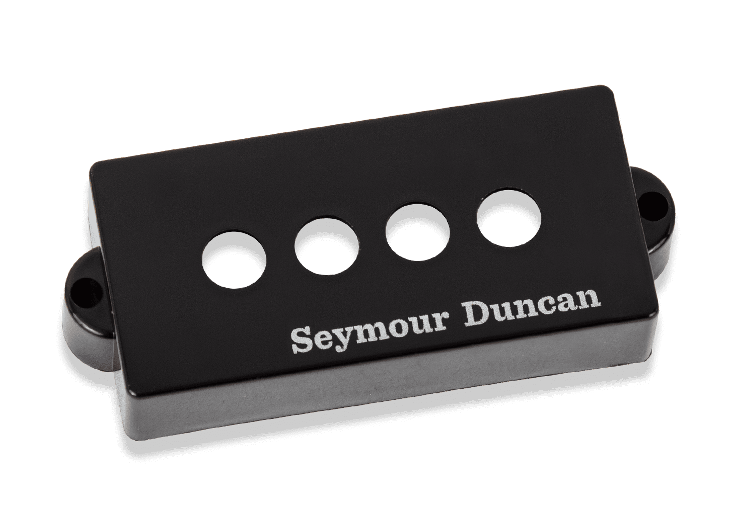 Seymour Duncan black P-Bass cover with logo