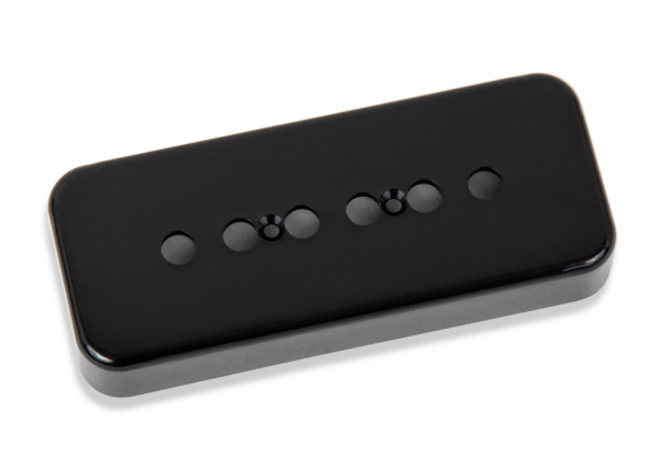 Black Seymour Duncan P90 soapbar pickup cover