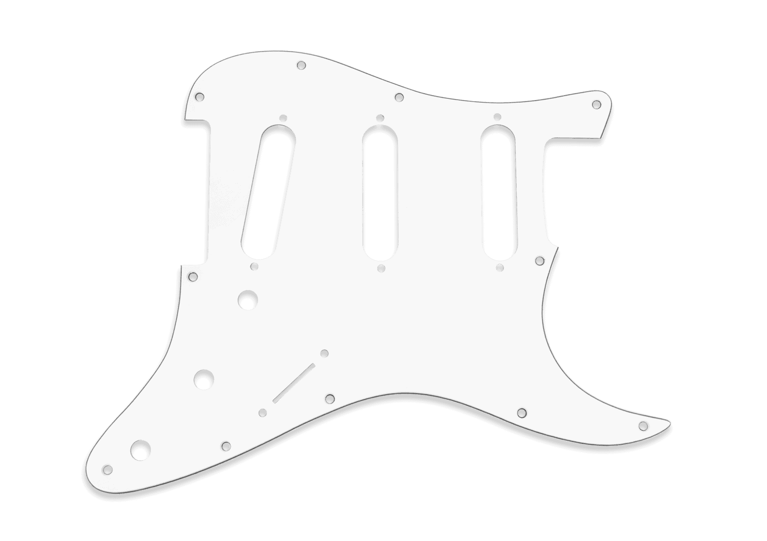 Seymour Duncan White Strat Pickguard