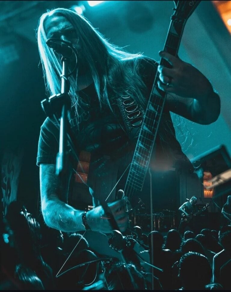 Zach Jeter is a guitar player in the band Nile